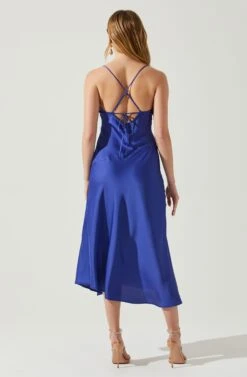 Gaia Midi Dress -Chic Ladies Wear Shop ACDR100133S INDIGO 6