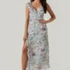 Tempest Floral Ruffle Midi Dress -Chic Ladies Wear Shop ACDR100578 IVORY LILACFLORAL 1 a2ef962f fdeb 40da 83bc 0b4b3c012c59