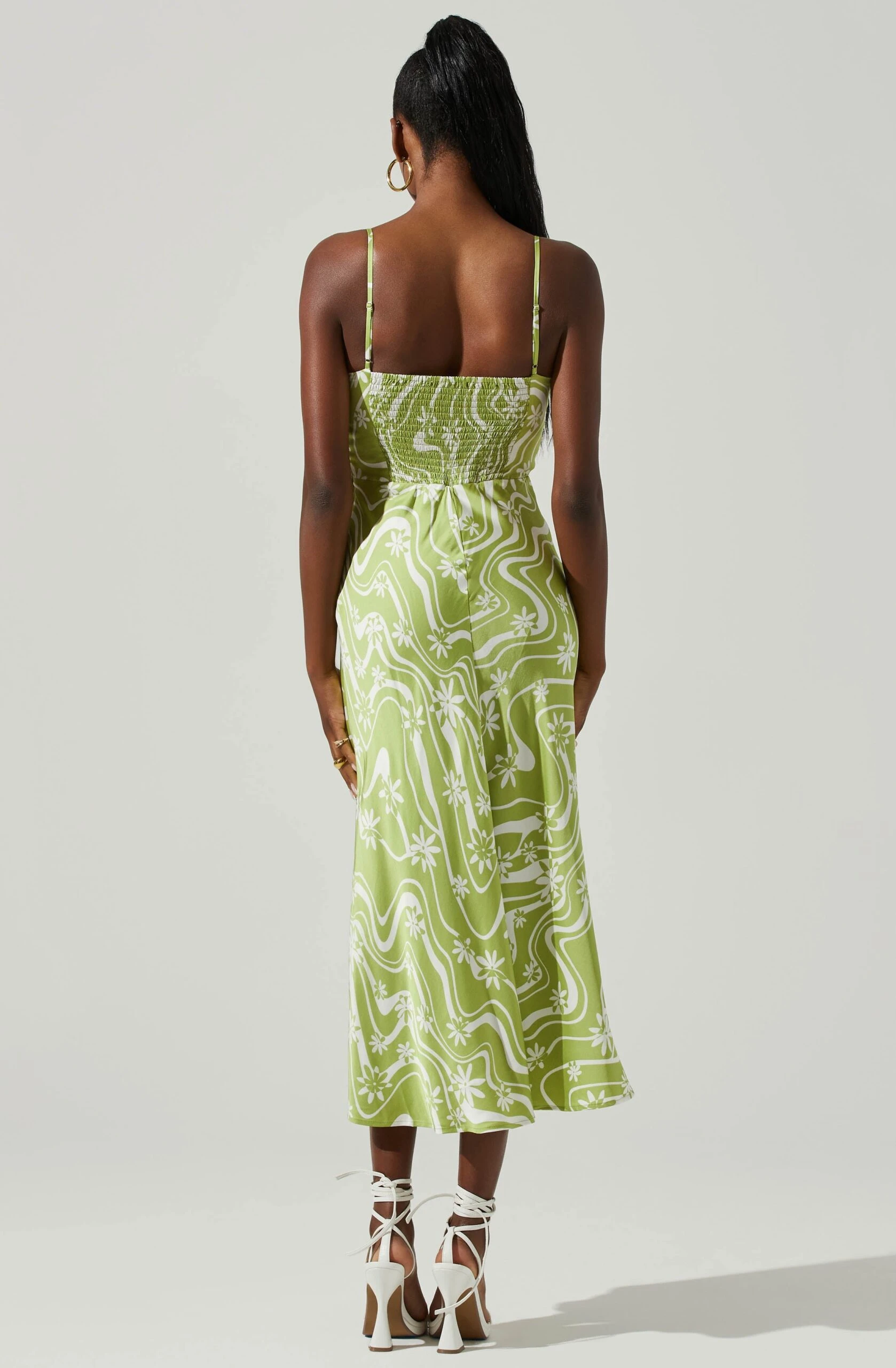 Mabel Retro Floral Bustier Midi Dress 7 Mabel Retro Floral Bustier Midi Dress - Image 5