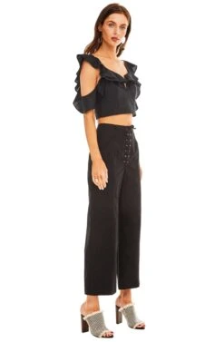 Teagan Pant -Chic Ladies Wear Shop ACP6448 BLACK 02