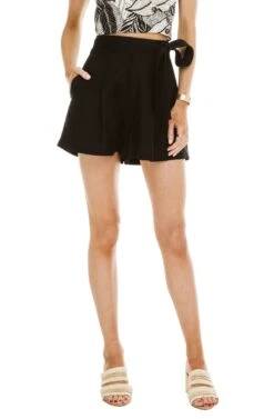 Jayden Shorts 18 Jayden Shorts -Chic Ladies Wear Shop ACP6449B BLACK 00