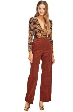 Robertson Pant -Chic Ladies Wear Shop ACP7001 MAPLE 01