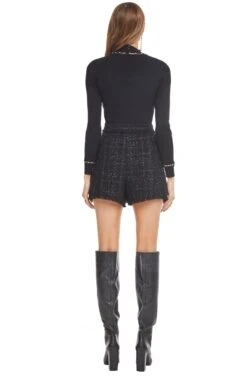 Cece Skort -Chic Ladies Wear Shop ACP7012 BLACK OUT 03