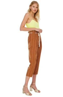 Neo Pants -Chic Ladies Wear Shop ACP7024 PAPAYA STRIPE 02