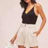 Sophia Shorts -Chic Ladies Wear Shop ACP7050 NATURAL 3A