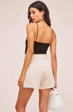 Sophia Shorts -Chic Ladies Wear Shop ACP7050 NATURAL 6A