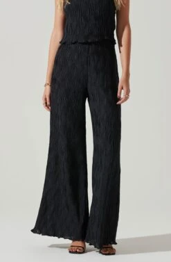 Janesa Wide Leg Pants -Chic Ladies Wear Shop ACP7267 BLACK 3