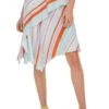 Palette Skirt -Chic Ladies Wear Shop ACS9009 POP ORANGE STRIPE 4