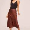 Pamela Animal Print Skirt -Chic Ladies Wear Shop ACS9022 RUST ANIMAL 1