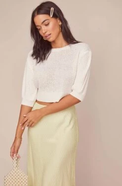 Nava Midi Skirt 14 Nava Midi Skirt -Chic Ladies Wear Shop ACS9045B CELERY 3