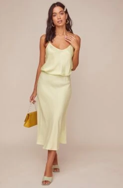 Nava Midi Skirt 12 Nava Midi Skirt -Chic Ladies Wear Shop ACS9045B CELERY 7