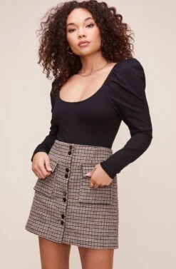 Kira Plaid Skirt
