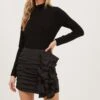 All The Frills Ruffle Mini Skirt