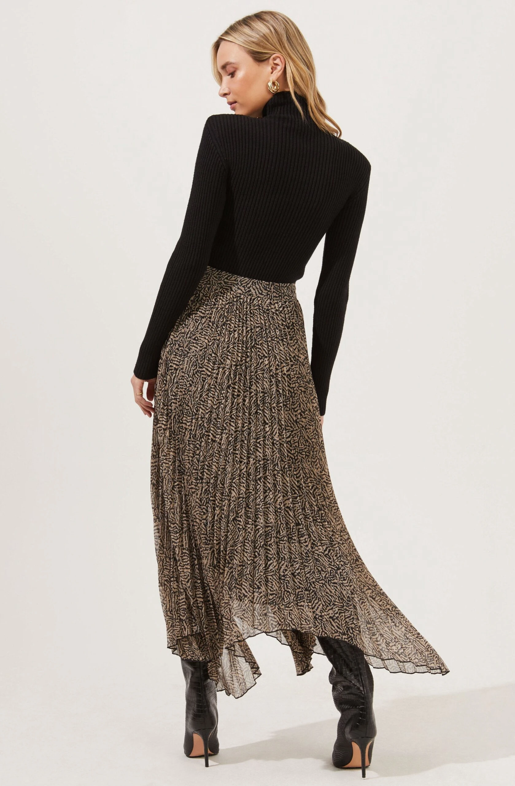 Animal Instinct Pleated Midi Skirt 7 Animal Instinct Pleated Midi Skirt - Image 5