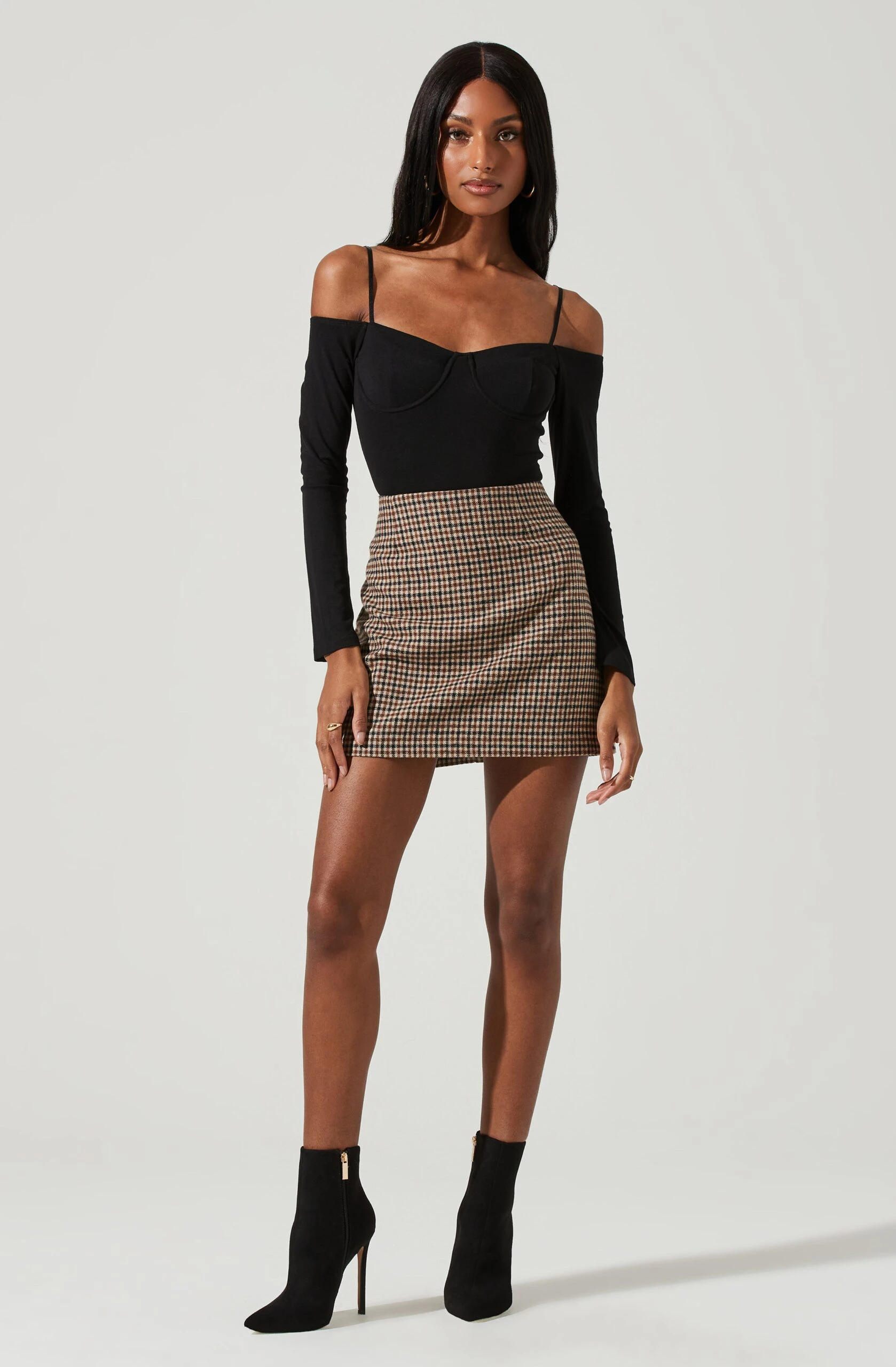 Brina Plaid Mini Skirt 9 Brina Plaid Mini Skirt - Image 7