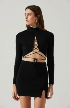 Raven Mini Skirt -Chic Ladies Wear Shop ACS9127 2