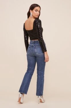 Lydia Top -Chic Ladies Wear Shop ACT12947 BLACK 4