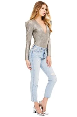 Ivy Bodysuit -Chic Ladies Wear Shop ACT12991 ROSE GOLD 02