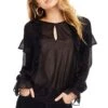 Casey Top -Chic Ladies Wear Shop ACT13003 BLACKS SHIMMER 00