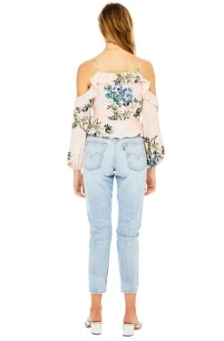 Grace Top -Chic Ladies Wear Shop ACT13217 BLUSH MULTI FLORAL 03