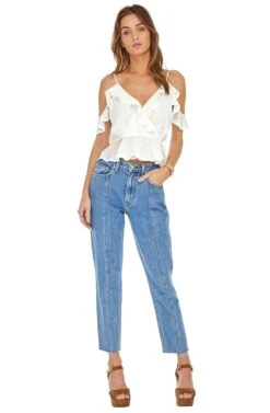 April Top -Chic Ladies Wear Shop ACT13385B IVORY 01 e791373e e0c0 487f 803b 236ee3b2b511