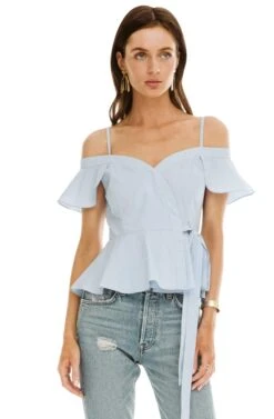 Carly Top -Chic Ladies Wear Shop ACT13610 FRENCH BLUE 00 2706a794 3cf9 40ad a43a 50bb2e7f81e8