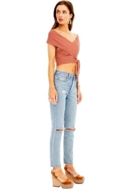 Vienna Top -Chic Ladies Wear Shop ACT13654 MAUVE 02