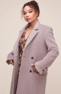 Blair Coat -Chic Ladies Wear Shop ACT13910B TAUPE 2