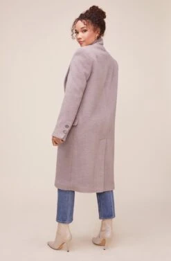 Blair Coat -Chic Ladies Wear Shop ACT13910B TAUPE 7
