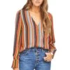 Doreen Top -Chic Ladies Wear Shop ACT15018 MULTI STRIPE 00
