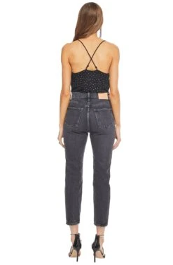 Cosmo Tank Bodysuit -Chic Ladies Wear Shop ACT15103 BLACK 03