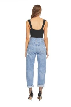 Nellie Tank Bodysuit -Chic Ladies Wear Shop ACT15122 BLACK 03