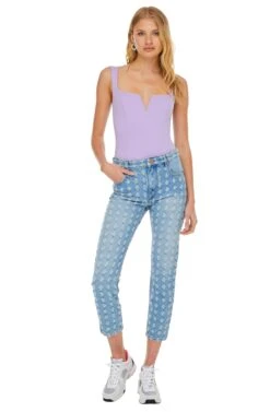 Nouveau Bodysuit -Chic Ladies Wear Shop ACT15216 LILAC 01