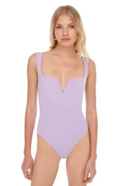 Nouveau Bodysuit -Chic Ladies Wear Shop ACT15216 LILAC 04