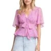 Stevie Floral Top -Chic Ladies Wear Shop ACT15250 VIVID VIOLET FLORAL 00