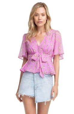 Stevie Floral Top