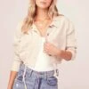 Bardot Jacket -Chic Ladies Wear Shop ACT15328 NATURAL 3