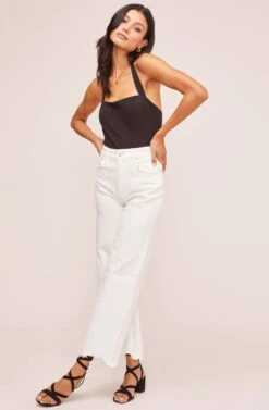 Shelley Halter Bodysuit -Chic Ladies Wear Shop ACT15417 BLACK 4A