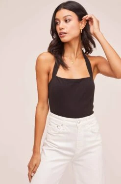 Shelley Halter Bodysuit