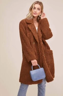 Freddie Coat -Chic Ladies Wear Shop ACT15475 CHESTNUT 5