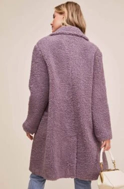 Freddie Coat -Chic Ladies Wear Shop ACT15475 LAVENDER 5