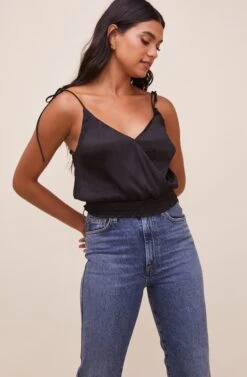 Astrid Top -Chic Ladies Wear Shop ACT15525 BLACK 2