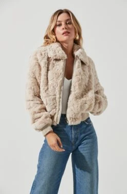 Suzanne Faux Fur Jacket