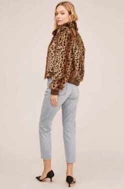 Remy Leopard Jacket -Chic Ladies Wear Shop ACT15588 LEOPARD SHADOW 4