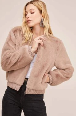 Frankie Jacket -Chic Ladies Wear Shop ACT15605 TAUPE 2