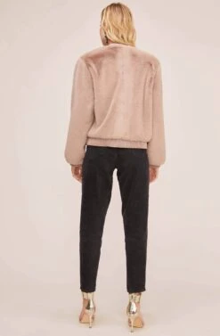 Frankie Jacket -Chic Ladies Wear Shop ACT15605 TAUPE 4