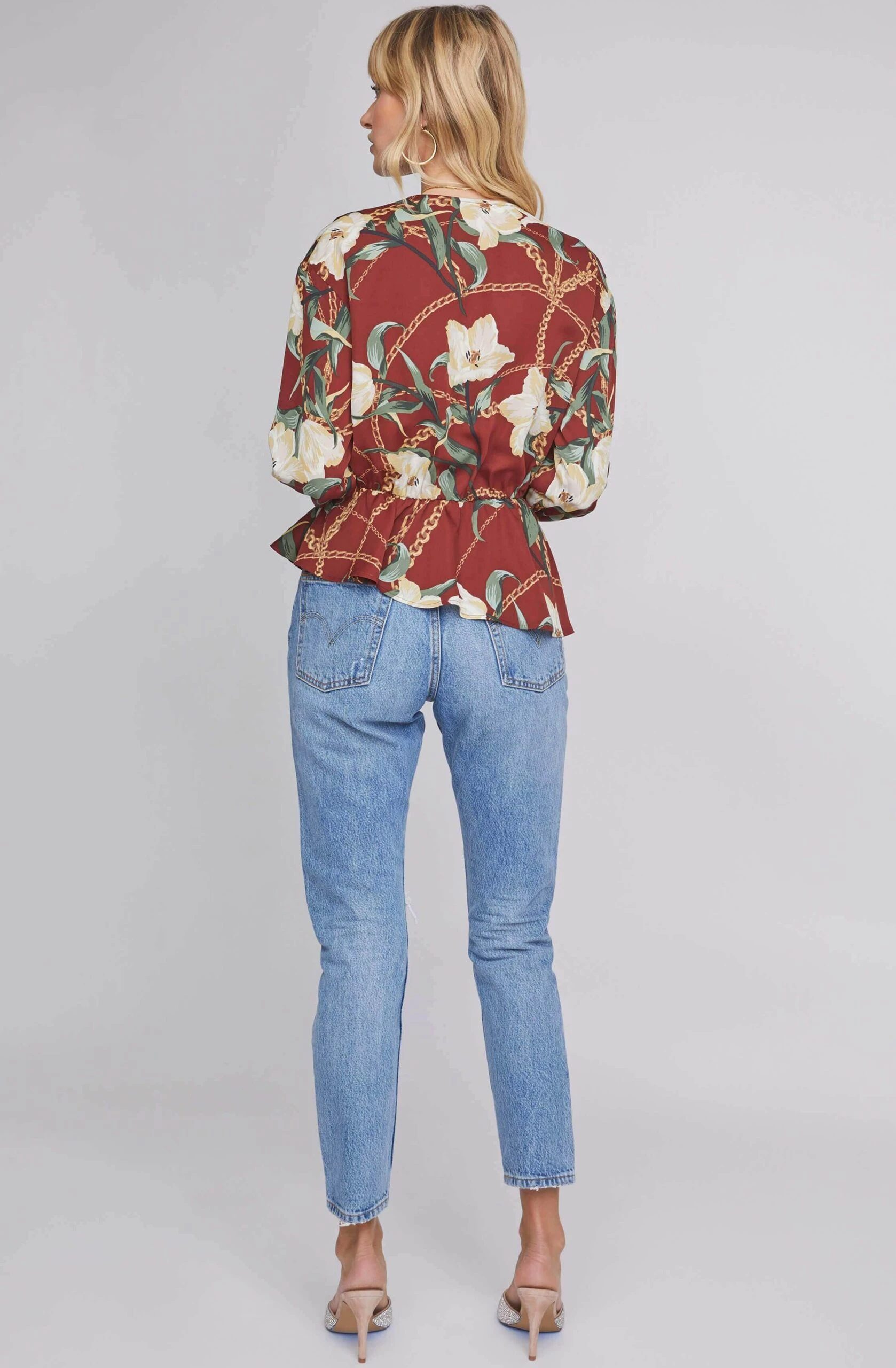 Joni Floral Print Top 6 Joni Floral Print Top - Image 4