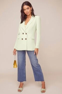 Zodiac Blazer -Chic Ladies Wear Shop ACT15721 SPEARMINT 1