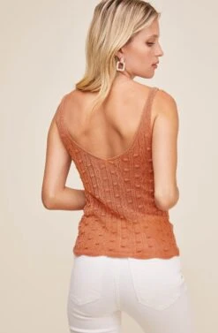 Landry Top -Chic Ladies Wear Shop ACT15760 ORANGE 4