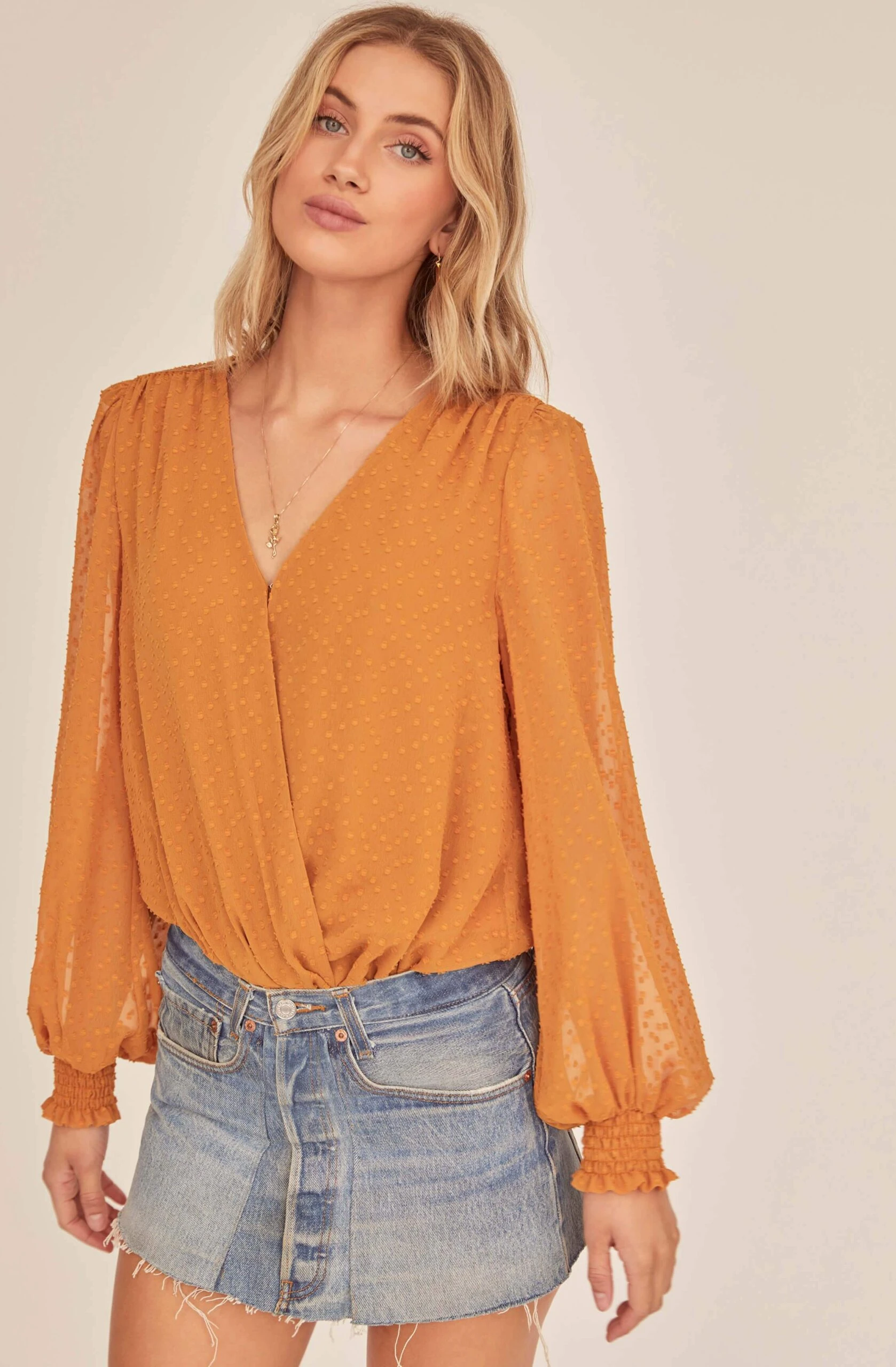 Dixie Wrap Top Bodysuit 3 Dixie Wrap Top Bodysuit